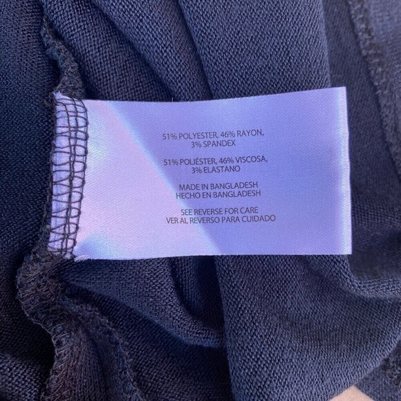 Orvis Classic Collection Black Short Sleeve Batwing Shirt Sz 2XL - Picture 5 of 8